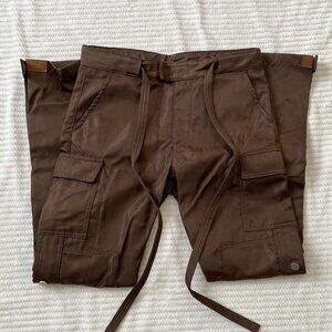 mnml brown cargo pants